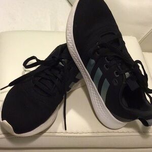 Adidas - Women’s Black Carbon / Iron Metallic Sneakers